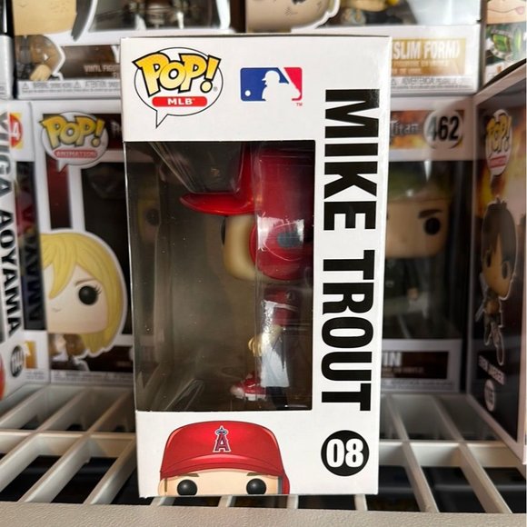 Funko Pop! MLB Mike Trout Angels Baseball Figure #08! - Picture 2 of 7